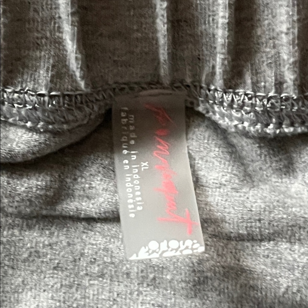 Free People Hot Shot Pants In Heather Grey - Picture 4 of 8
